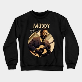 Muddy - Blues Icon Crewneck Sweatshirt